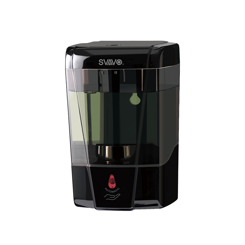 2019 new black color toilet wall mounted automatic hand sanitizer dispenser