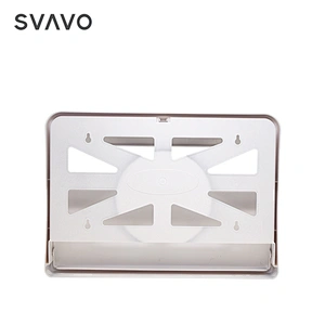 SVAVO ABS Plastic Wall Mounted disposable toilet seat pad cover paper dispenser