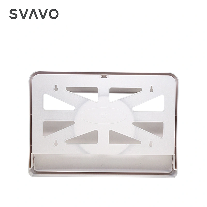 SVAVO ABS Plastic Wall Mounted disposable toilet seat pad cover paper dispenser