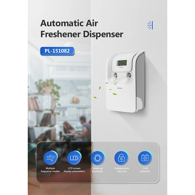 Automatic Air Freshener Dispenser Double Fresh Can  Perfume Dispenser