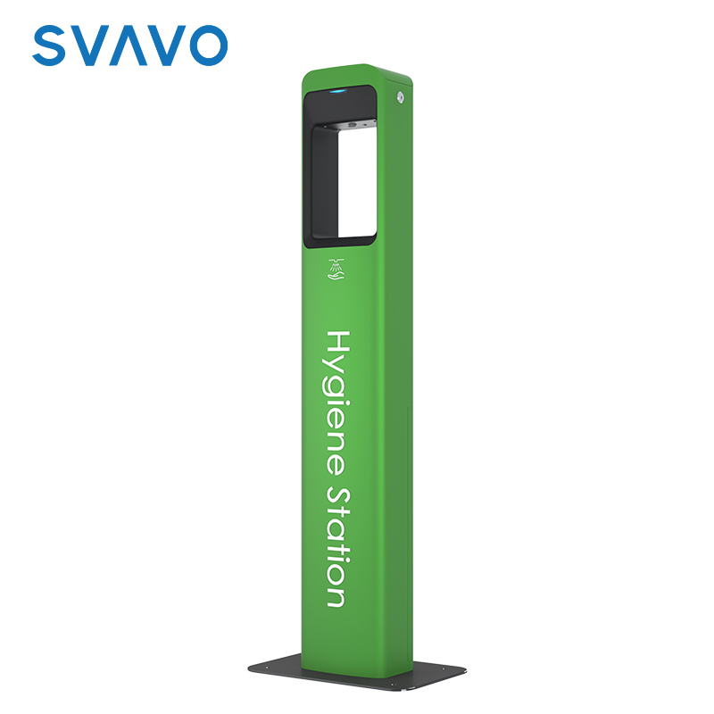 Automatic Floor Standing Hand Sanitizer Dispenser Stand Touch Free Standing Sanitizing Station PRO-AS30