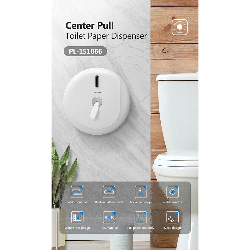 Jumbo Roll  Center Toilet Paper Towel Dispensers Tissue Paper Holder