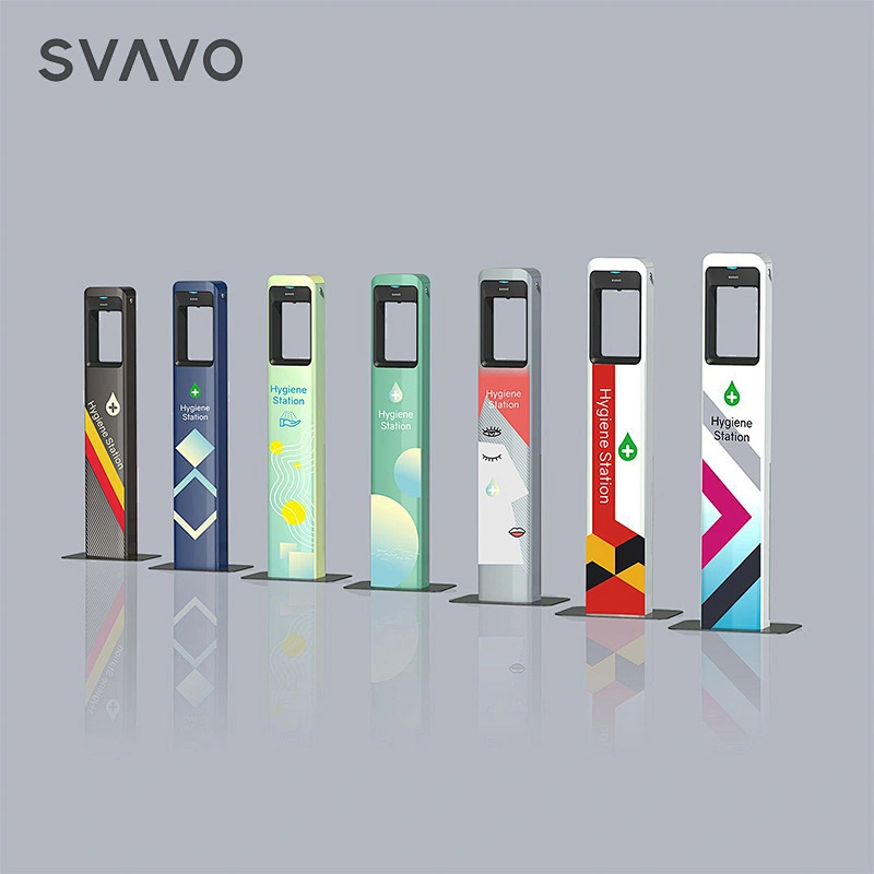 Hygienic 5L Free Standing Commercial Public Touch-less Auto liquid sanitizer dispenser station