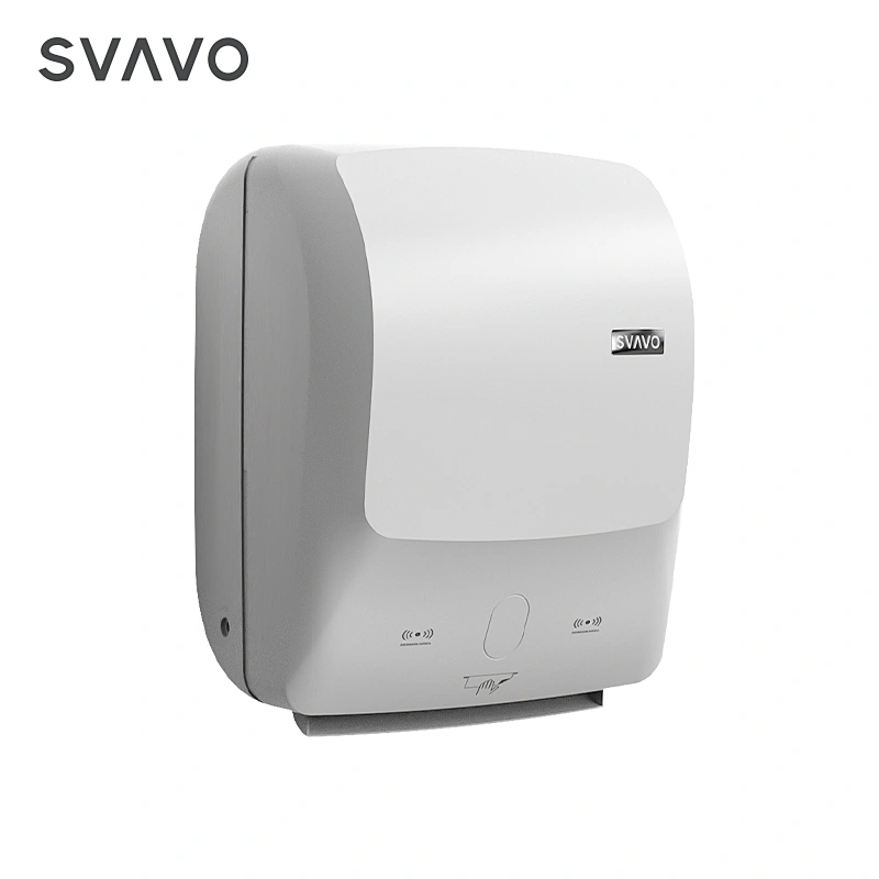 SVAVO ABS Automatic Smart Dispenser Paper Wall Mounted Auto Cut Roll Towel Dispenser
