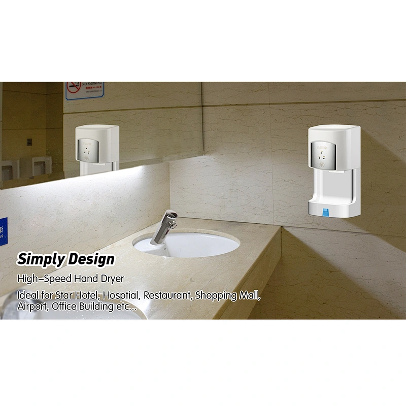 Wholesale Low Noise High Speed Infrared Sensor Automatic Hand Dryer Set for Toilet