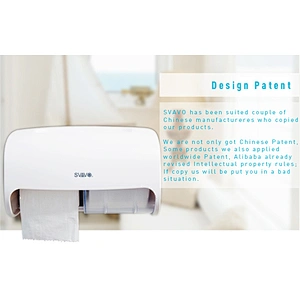 Wall mounted toilet tissue paper dispense double twin jumbo mini roll paper dispenser PL-151067