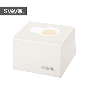 Portable ABS plastic napkin tissue holder with multi-colors paper box V-6003