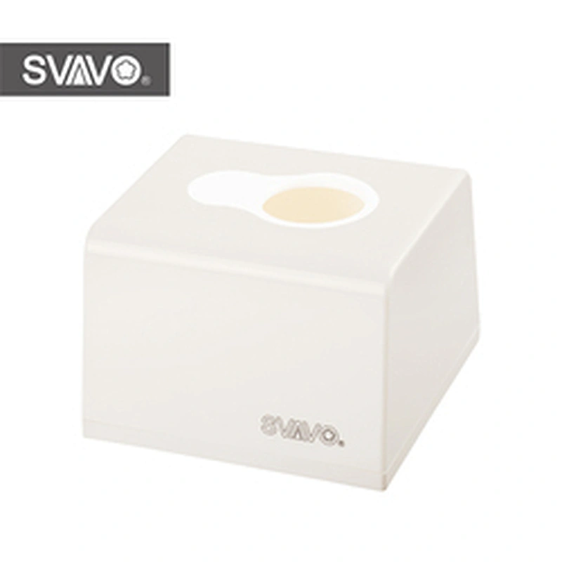 Portable ABS plastic napkin tissue holder with multi-colors paper box V-6003