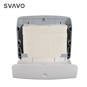 Hot selling popular wall mounted paper towel dispenser for office Lockable Black