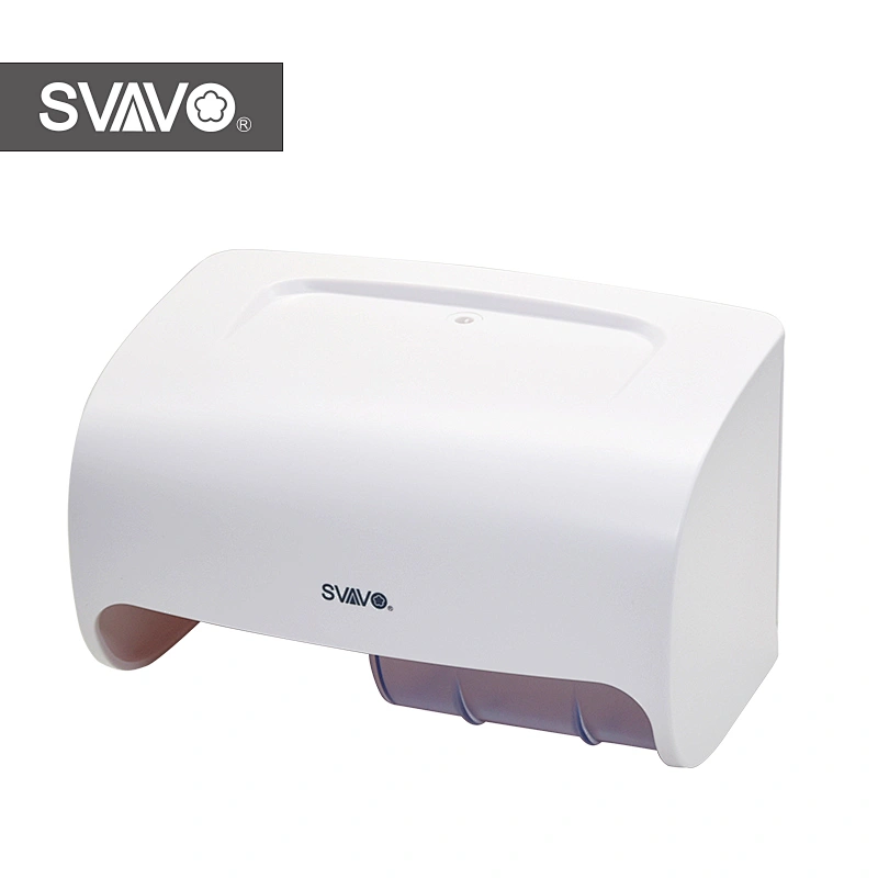 SVAVO Modern High Quality Double Toilet Roll Paper Holder Tissue Dispenser-pl-151067 Hand Paper/ Small Roll Paper Wall Mounted