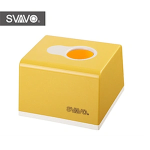 Portable ABS plastic napkin tissue holder with multi-colors paper box V-6003