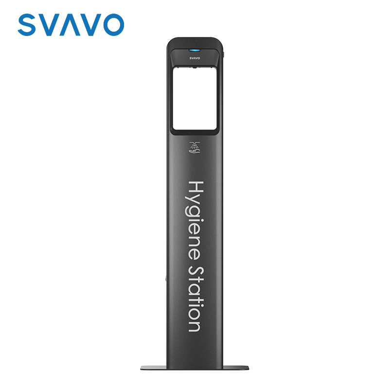 Hotel Floor stand 5L Smart sensor Touchless hand sanitizer Automatic alcohol spray soap dispenser