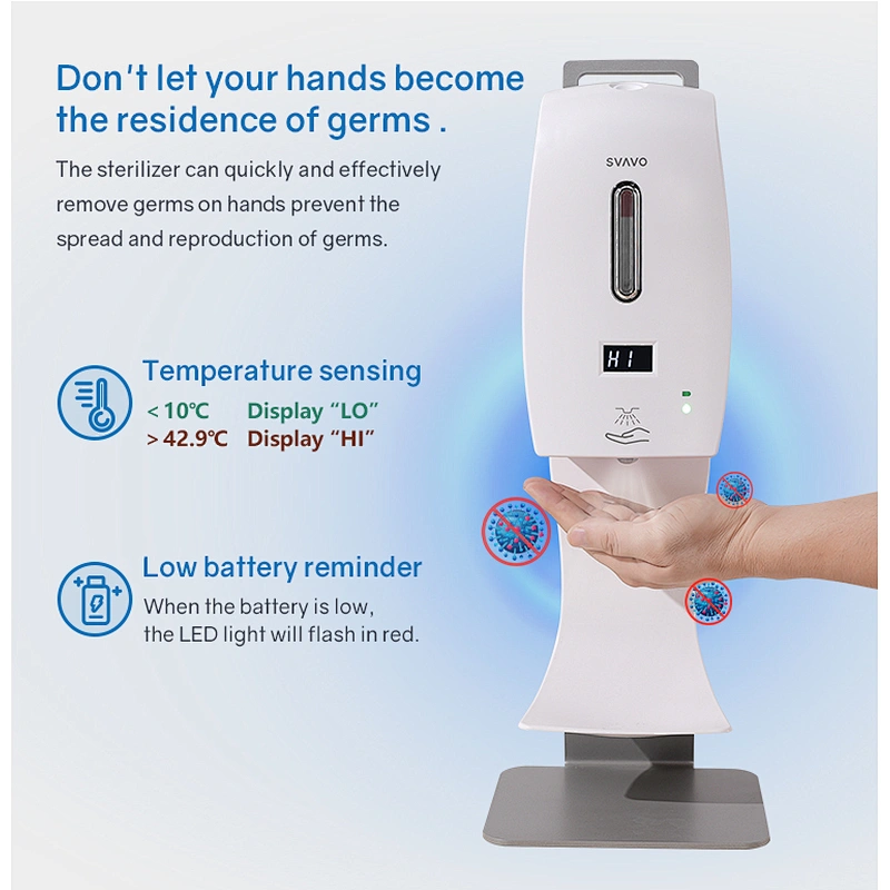 Automatic Dispenser Touchless  Spray Soap Automatic Hand-sanitizer Dispenser