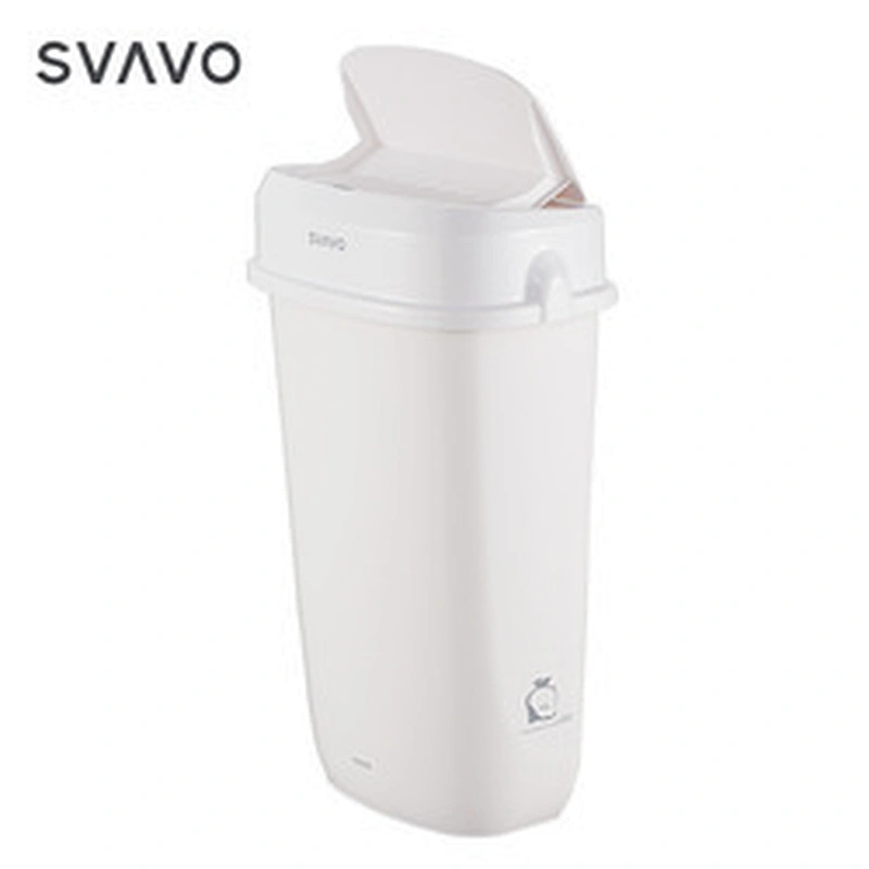 12L Bathroom Slim Plastic inductive trash can trash bin automatic smart