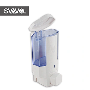 Chrome Hotel Liquid Wall Mounted Shower Soap Dispenser