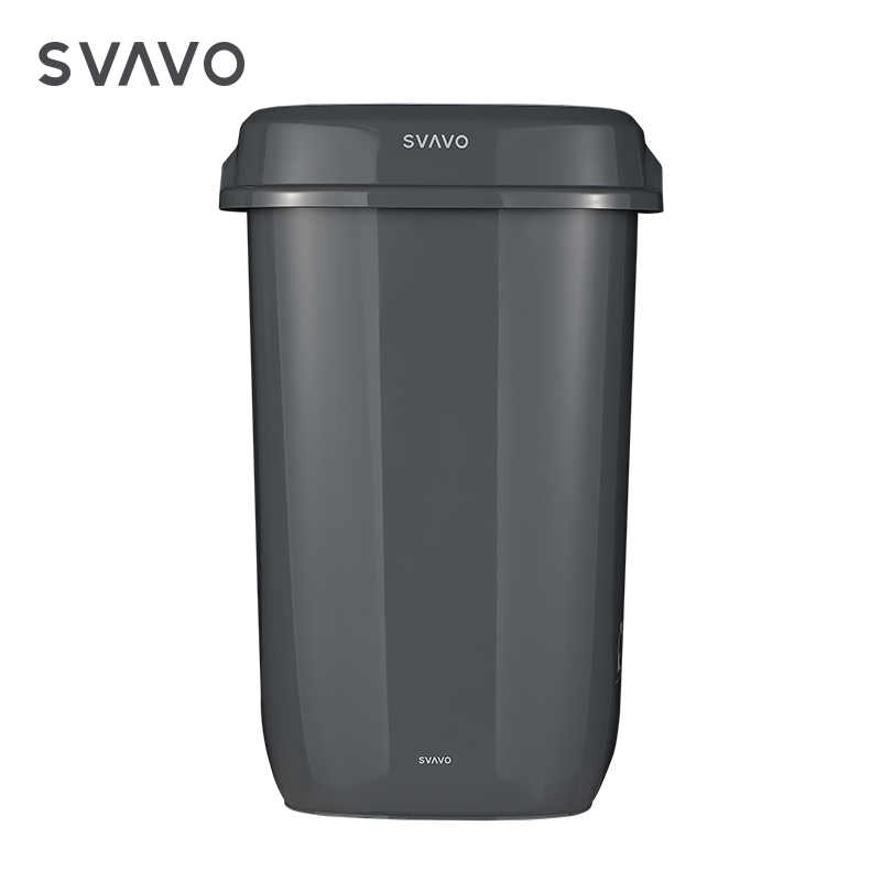 High Quality Floor Standing Customized Abs Plastic Recycling Hamburger Trash Can Step On Trash Can