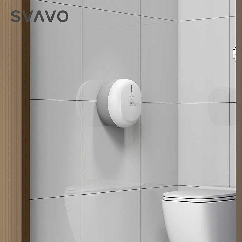 SVAVO Jumbo Roll Wall Mounted center pull  toilet paper tissue dispensers plastic