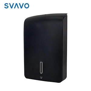 Durable plastic bathroom accessories Hotel toilet wall mounted multi fold hand paper towel dispensers