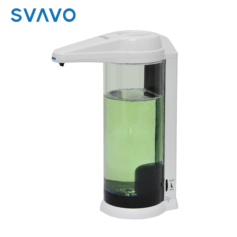 SVAVO Amazon Top Sale Tabletop Wall mounted Color Chrome De 500ml dispensador de jabon automatico