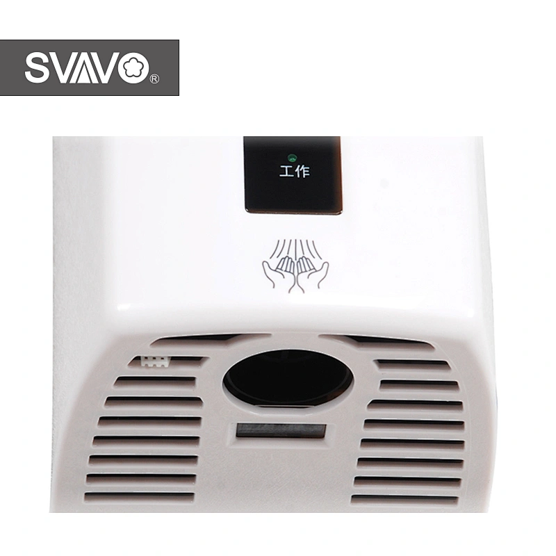 Bathroom Accessories Wall Mounted Hand Dryer ABS Plastic
