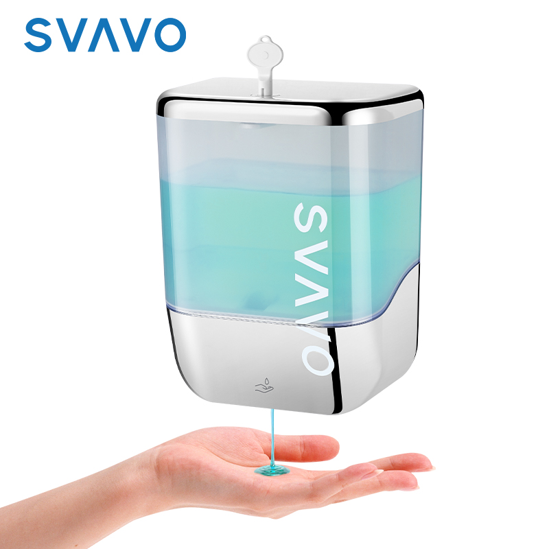 SVAVO Patented Automatic Liquid Soap Dispenser hygienic Machine hand alcohol dispenser soap dispenser glass bottle