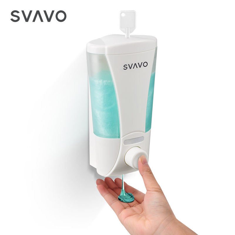 SVAVO Bathroom Shampoo Shower 200ML Gel Manual Soap Dispenser