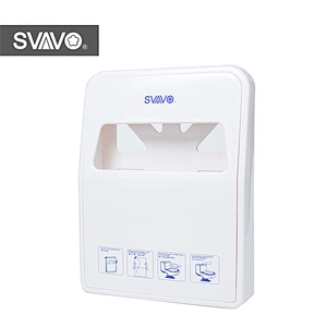 Washroom Toilet Seat Pad Paper Holder Tissue Dispenser