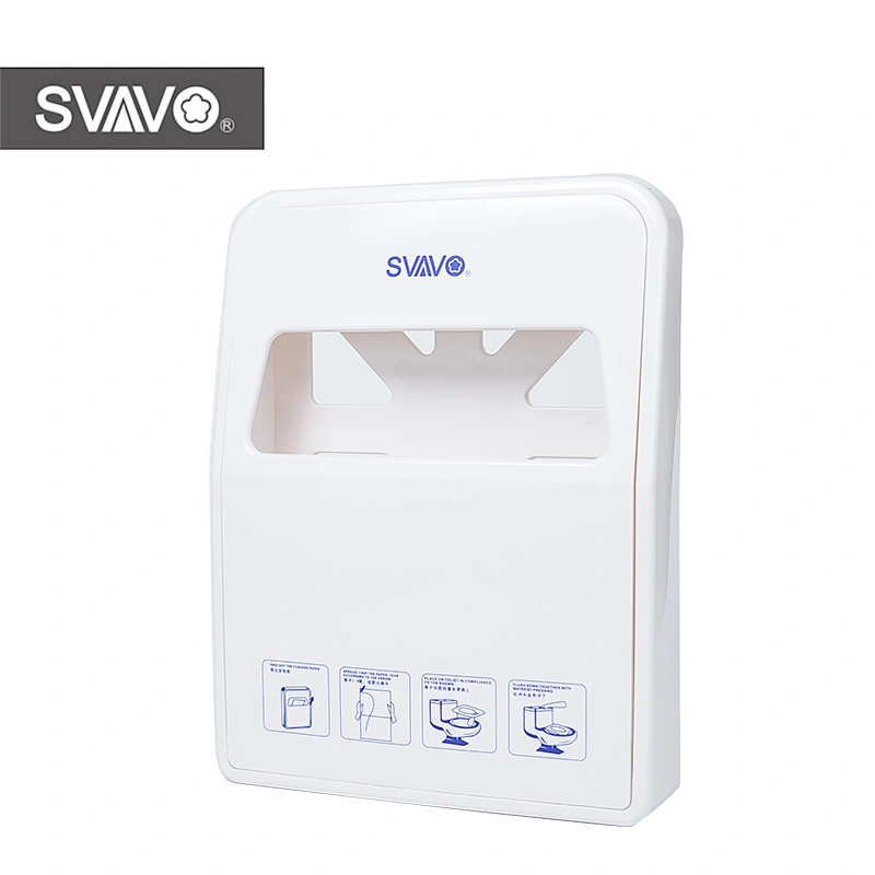Washroom Toilet Seat Pad Paper Holder Tissue Dispenser