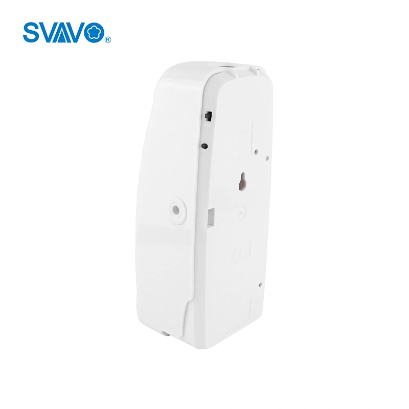 Toilet aerosol air freshener dispenser with lcd display