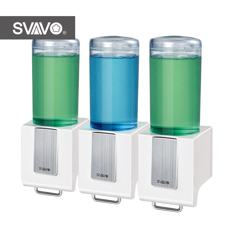500ml Liquid Dispenser Custom Hospital Bathroom Plastic Manual Soap Dispenser