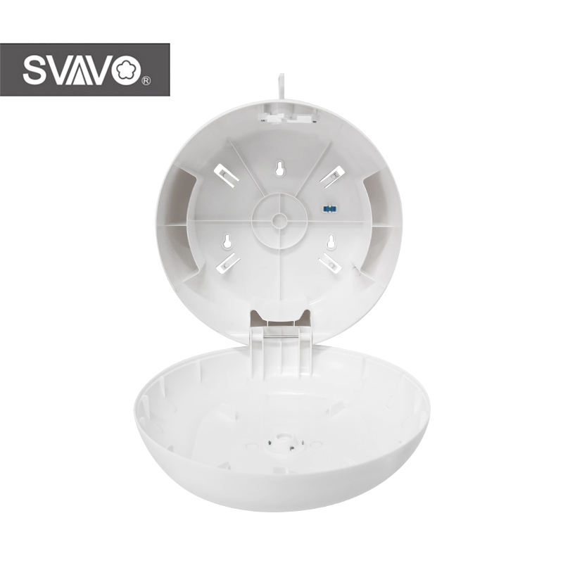 SVAVO Toilet Roll Holder Wall mounted Central Paper Towel Dispenser Center Pull Paper Towels Dispenser for Bathroom