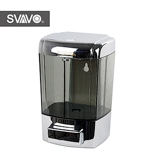 plastic manual liquid hand wall mounted soap dispenser with cheap price large for hotel