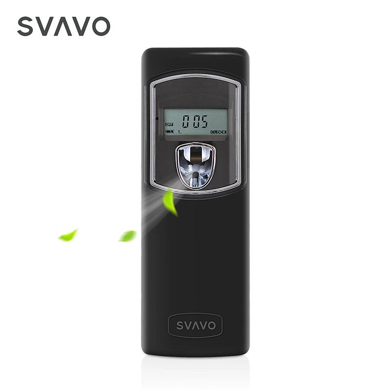 Clean and Fresh Scent Wall Mounted Timed Scent Sprayer Metered Aerosol Air Freshener Dispenser aerosol dispenser led