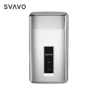 High speed Plastic ABS Hotel bathroom Chrome Electric infrared sensor wall mounted Automatic Hand Dryer