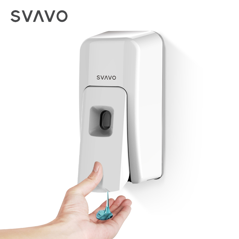 Public Toilet Seat Cover Cleaning Manual Liquid Soap Dispenser