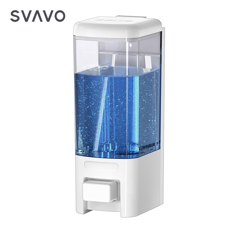 Modern Bathroom Wall Mounted 500ml manual soap dispenser gel dispenser