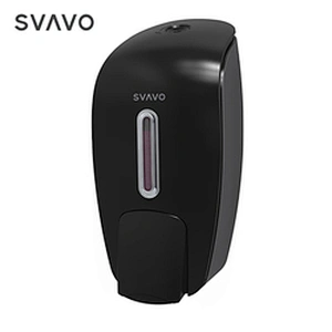 2022 Factory Wholesale ABS Hotel luxury Bathroom Wall mounted Manual Liquid Hand Soap Dispenser