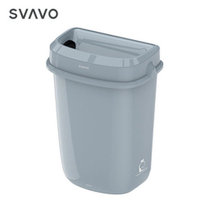 Top Quality Large Plastic Wall Mounted Trash Can PP Plastic Food Waste Bin