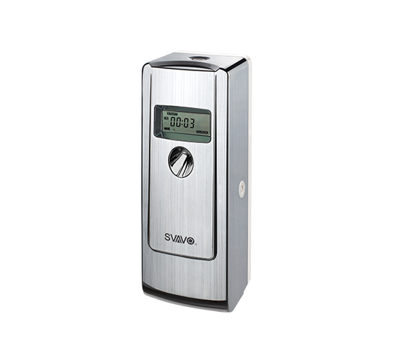 SVAVO Custom Chrome Automatic Aerosol Perfume Spray Dispensers Eco-friendly Air Fresheners Stocked Keeping Air Fresh Color Box