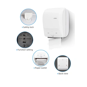 Bathroom Sensor Toilet Automatic Autocut wall mounted Hand Jumbo napkin Roll Tissue holder Paper Towel Dispenser
