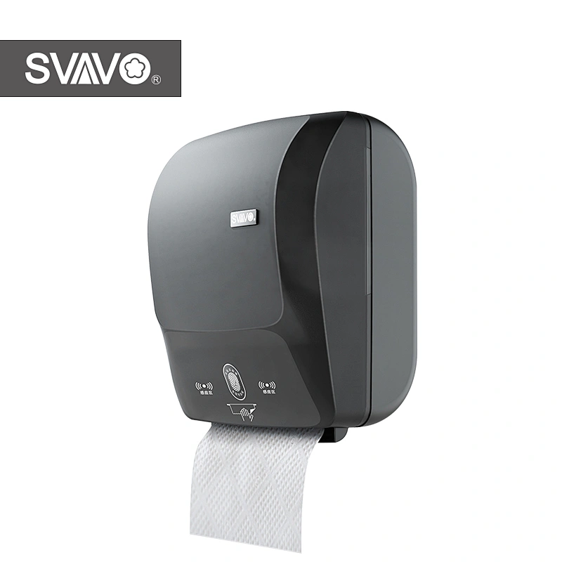 SVAVO Sensor Infrared Paper Towel Dispenser Auto Cut Hand Paper Holder For School