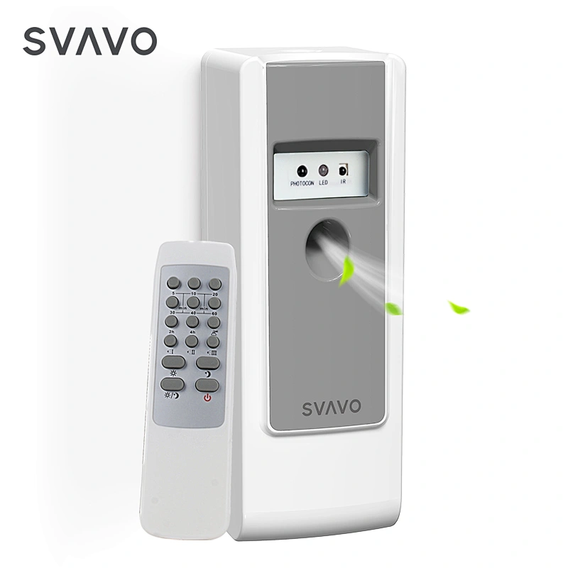 Factory Wholesale Wall Mounted Perfume Dispenser Air Freshener Dispenser Light Sensor Aerosol Dispenser