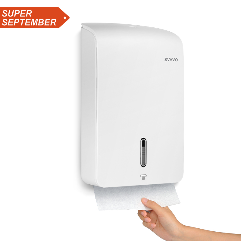 Hand Tower dispenser Kitchen Tissue Holder Wall Mounted Manual Fold Toilet Tissue Hand Towel Dispenser