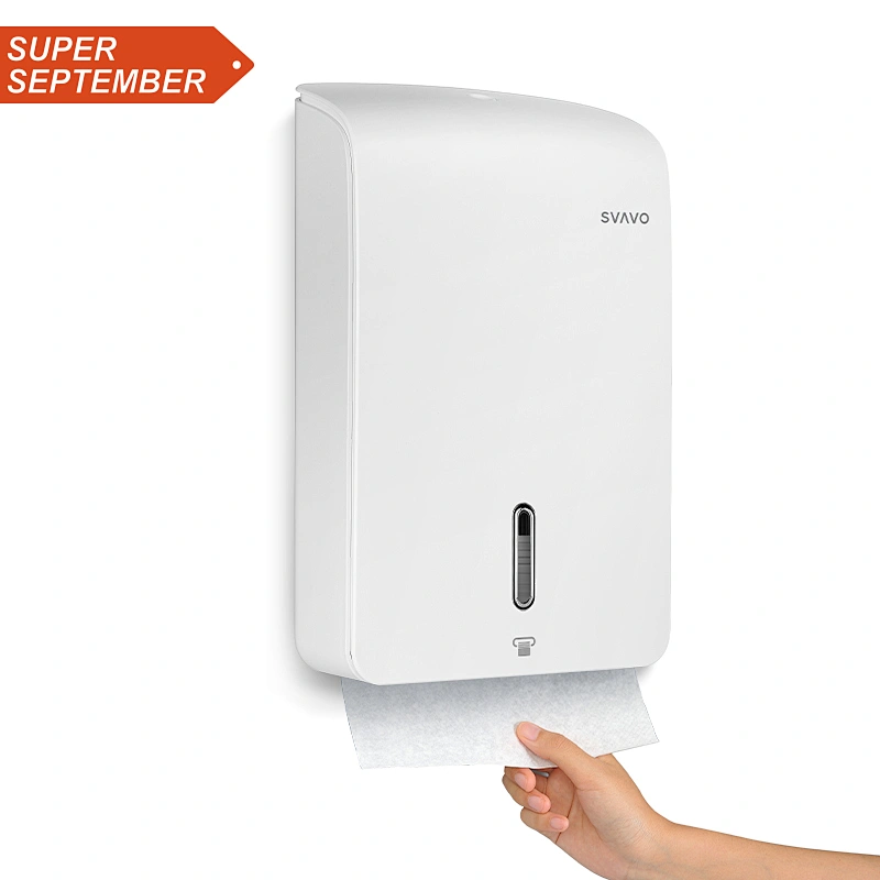 Hand Tower dispenser Kitchen Tissue Holder Wall Mounted Manual Fold Toilet Tissue Hand Towel Dispenser