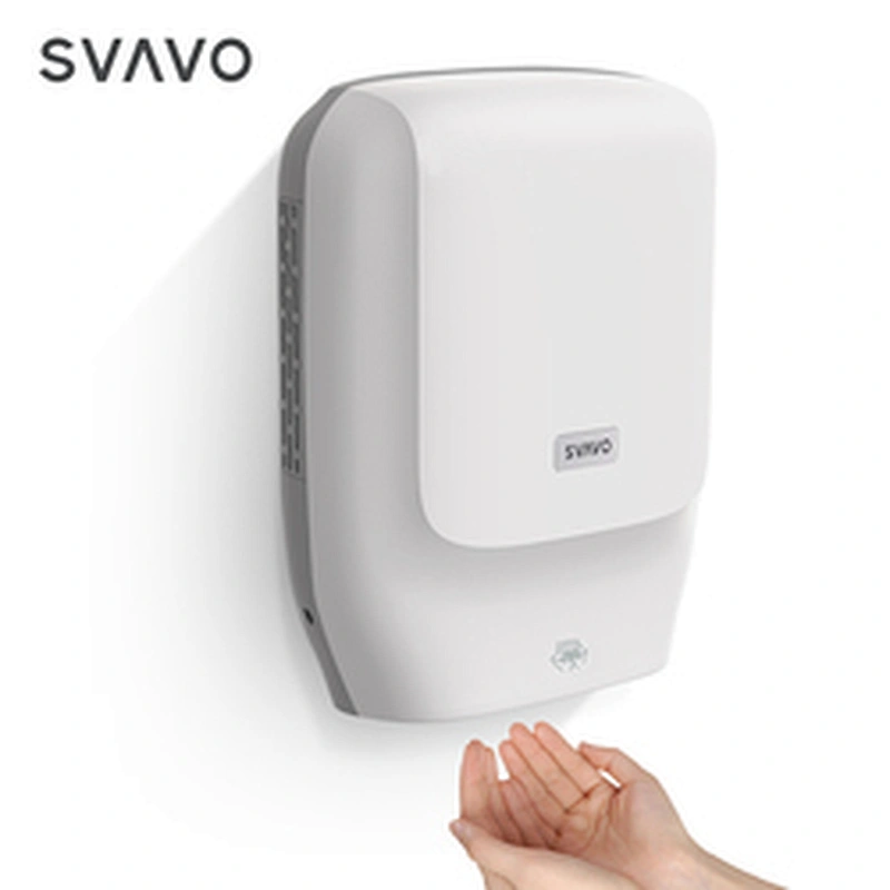 SVAVO Toucheless Automatic Hand Dryer Modern Mini Size ABS Plastic High Speed Jet Hand Dryer