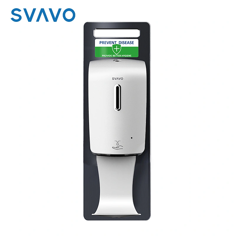 Factory sale Hotel office wall mount Automatic alcohol sanitizer hands free spray liquid soap Dispenser