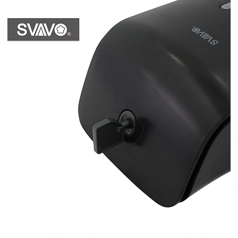 New design wall mounted hotel manual ABS plastic liquid soap dispenser