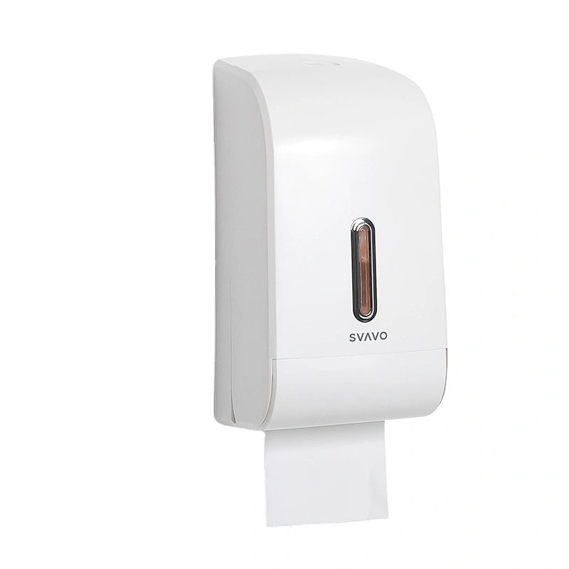 SVAVO Special Design ABS Wall Mounted Paper Dispenser for Hotel Hospital dual roll toilet paper dispenser