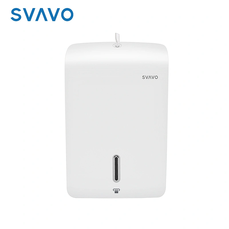 SVAVO Black Cool Design wall mounted kraft paper dispenser