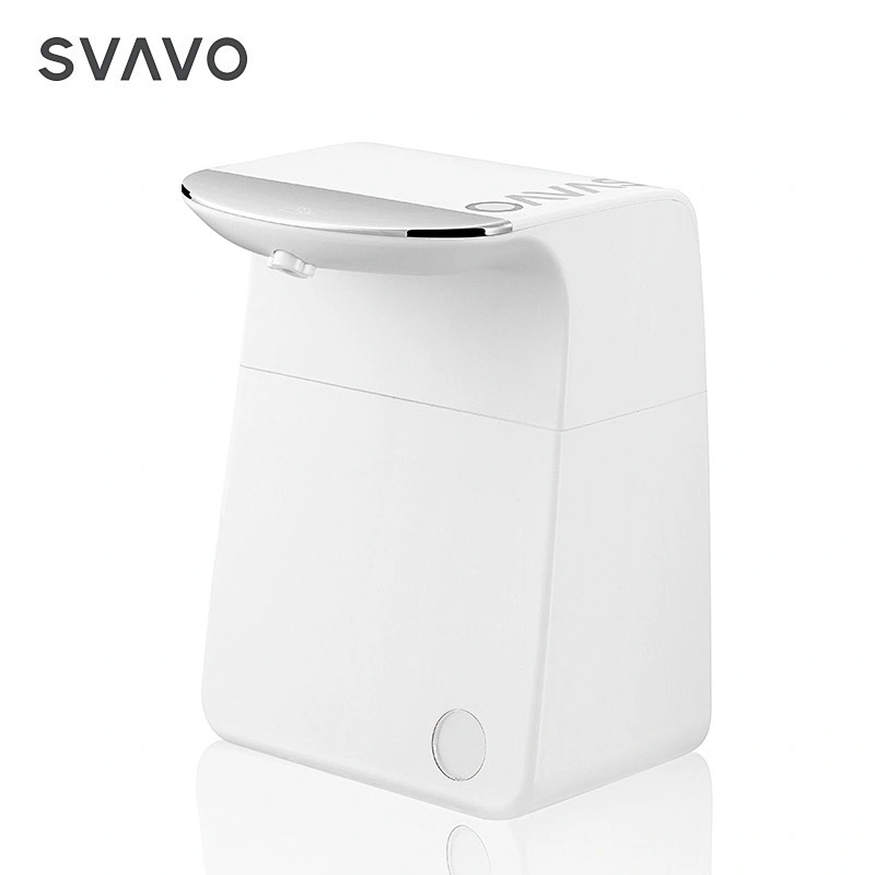 Bathroom 900ml refill plastic pump bottle automatic foam soap dispenser wall mounted